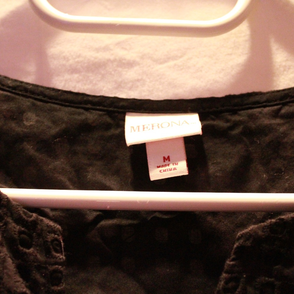 BLACK MERONA DRESS